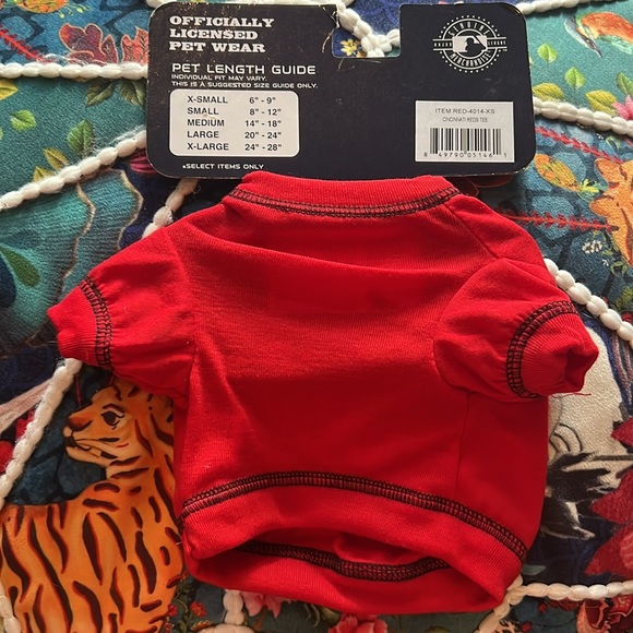 COPY - Cincinnati Reds Baseball PET WEAR - Picture 2 of 2